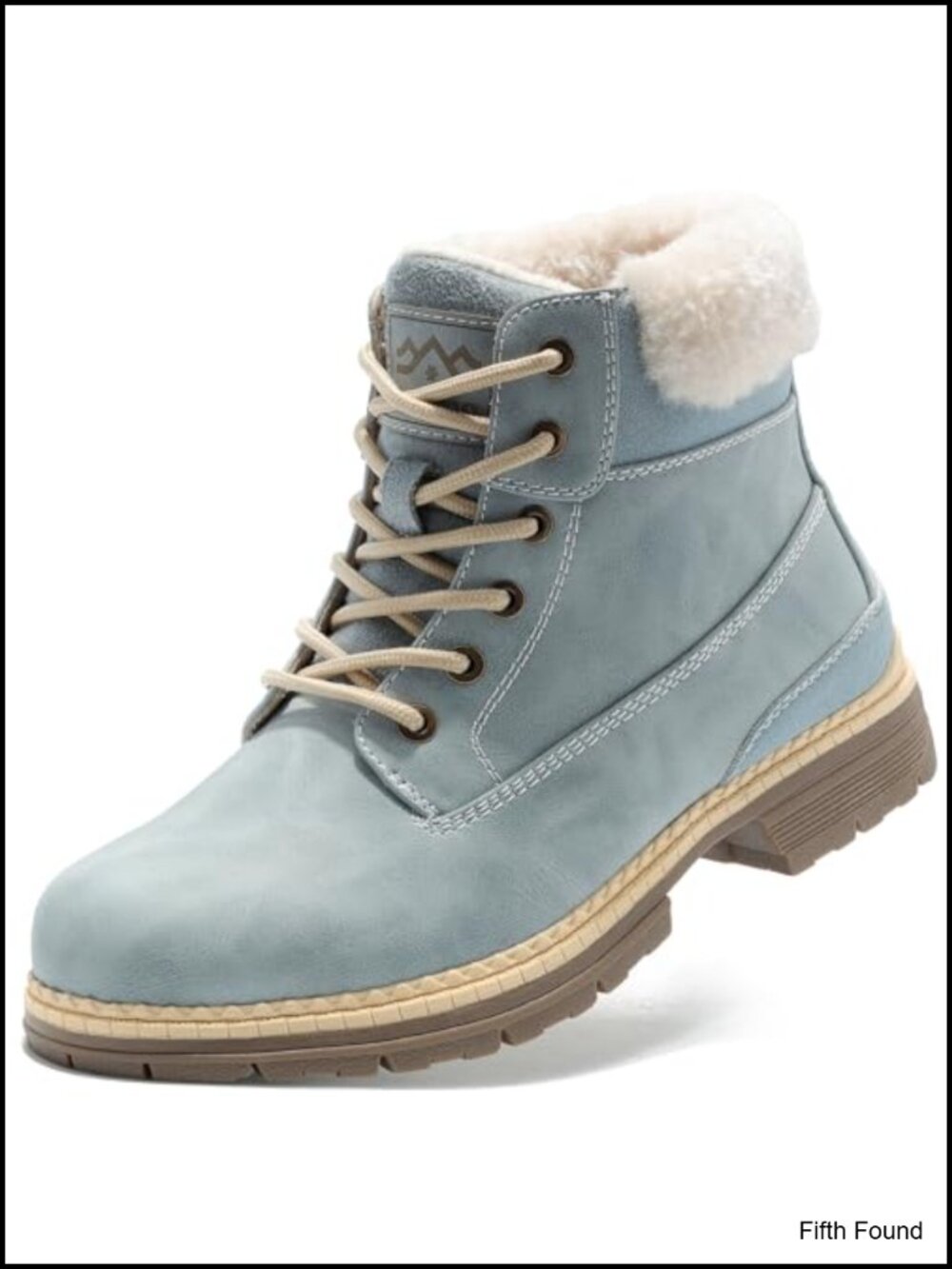 Synthetic Leather Fur-Lined Ankle Snow Boots Women's Water Resistant Non-Slip